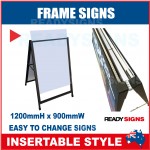 Frame Sign Insertable - 1200mm x 900mm